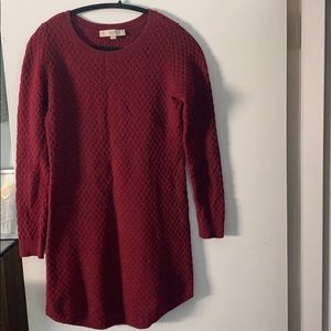 Ann Taylor Loft sweater dress